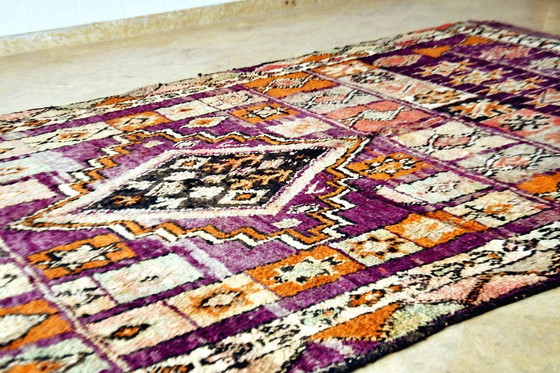 Image 1 of Tappeto Boujaad marocchino vintage 380 x 160 cm