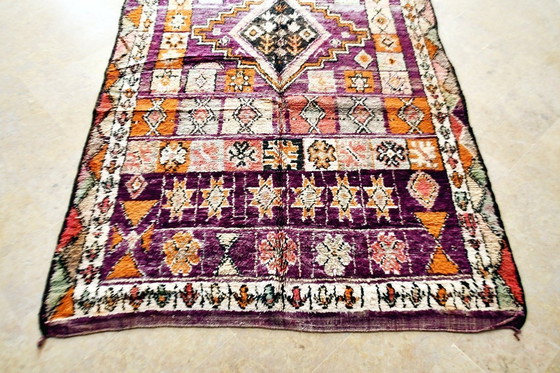 Image 1 of Tappeto Boujaad marocchino vintage 380 x 160 cm