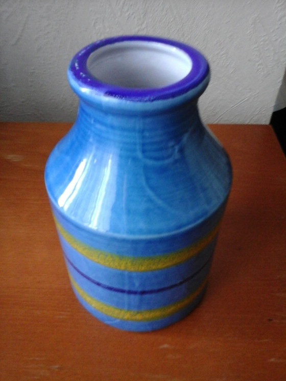 Image 1 of Jarrón decorativo de cerámica italiana/Baldelli, años 60/70 (17 cm)