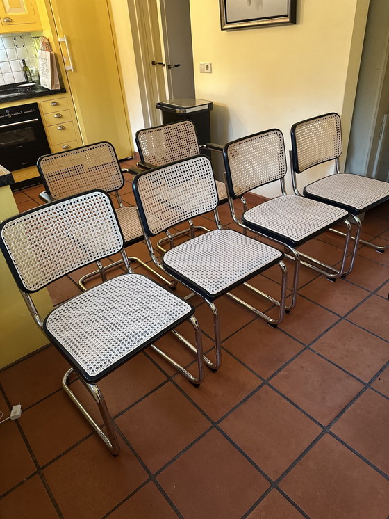 Image 1 of 6 X Thonet Chairs 20 33 Mk