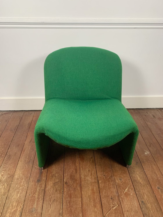 Image 1 of Alky Armchair By G. Piretti – Emerald Green, 1970S