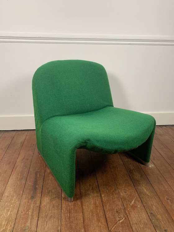 Image 1 of Alky Armchair By G. Piretti – Emerald Green, 1970S