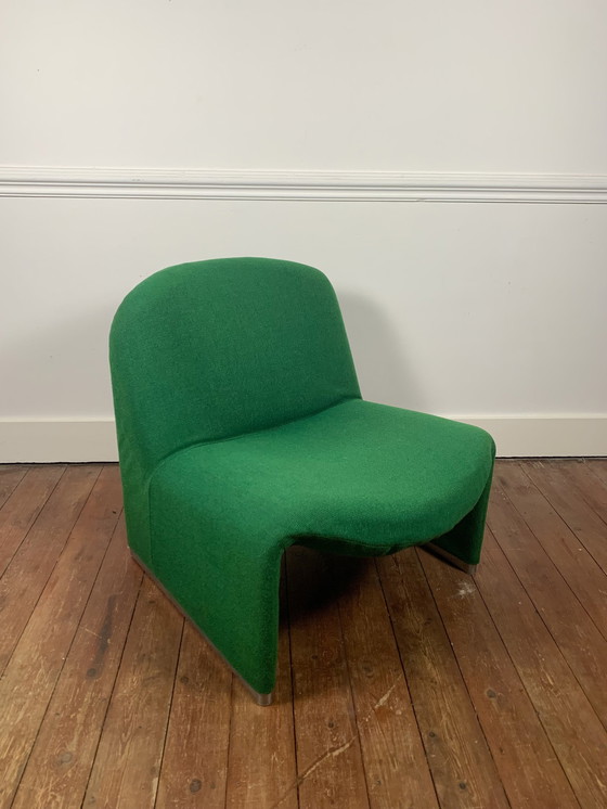 Image 1 of Alky Armchair By G. Piretti – Emerald Green, 1970S