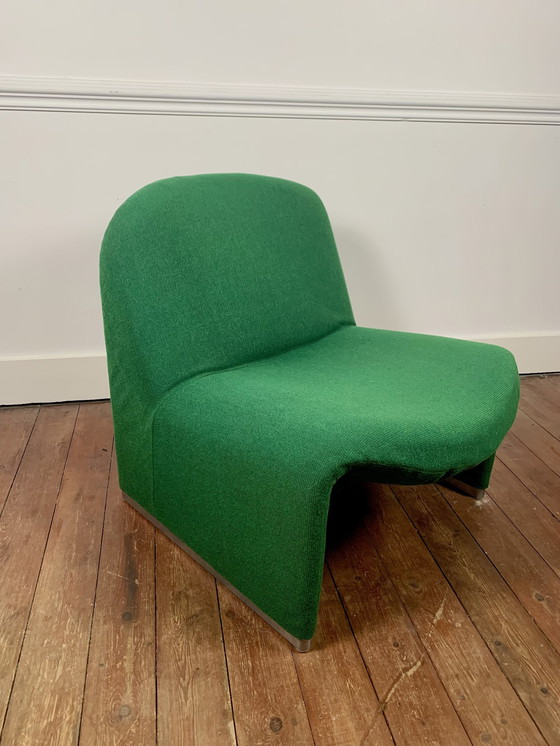 Image 1 of Alky Armchair By G. Piretti – Emerald Green, 1970S