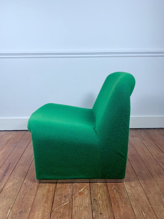 Image 1 of Alky Armchair By G. Piretti – Emerald Green, 1970S