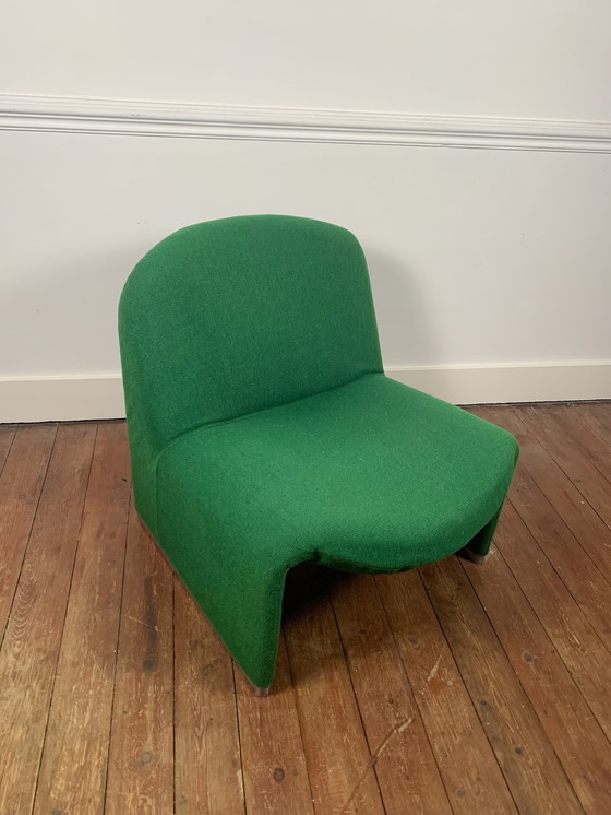 Image 1 of Alky Armchair By G. Piretti – Emerald Green, 1970S