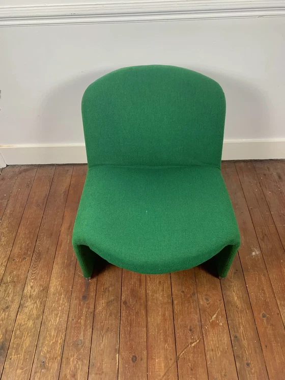 Image 1 of Alky Armchair By G. Piretti – Emerald Green, 1970S