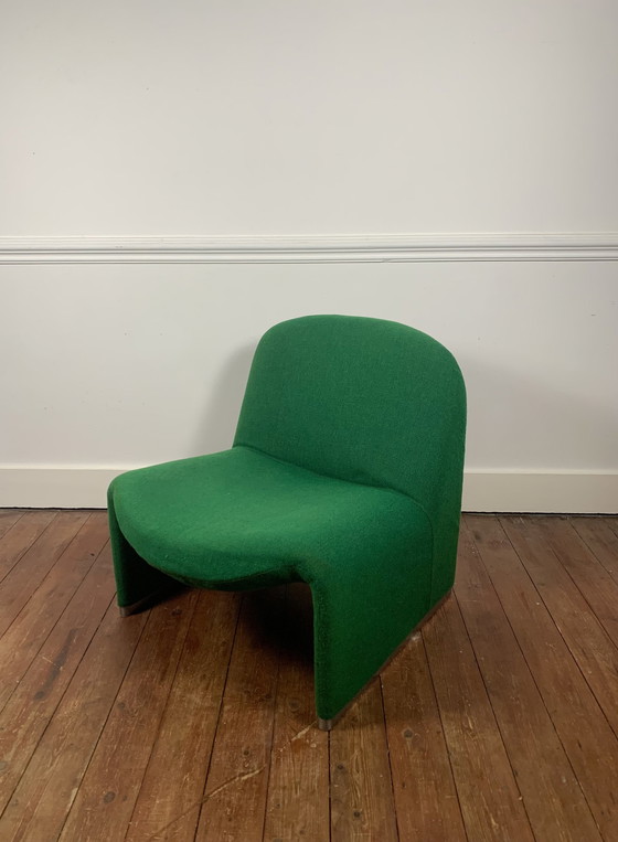 Image 1 of Alky Armchair By G. Piretti – Emerald Green, 1970S