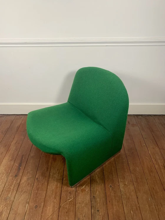 Image 1 of Alky Armchair By G. Piretti – Emerald Green, 1970S