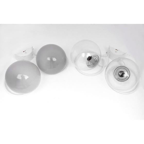 Image 1 of Pair of  Vintage wall lamps 3272 Gino Sarfatti design Arteluce Italy  1959