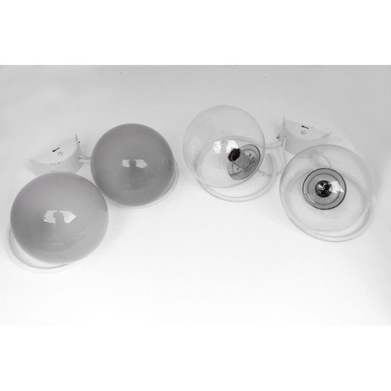 Image 1 of Pair of  Vintage wall lamps 3272 Gino Sarfatti design Arteluce Italy  1959
