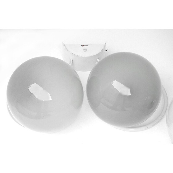 Image 1 of Pair of  Vintage wall lamps 3272 Gino Sarfatti design Arteluce Italy  1959
