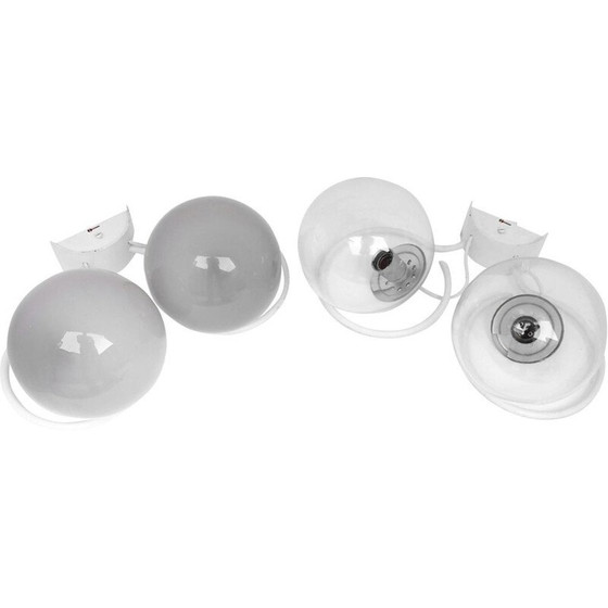Image 1 of Pair of  Vintage wall lamps 3272 Gino Sarfatti design Arteluce Italy  1959
