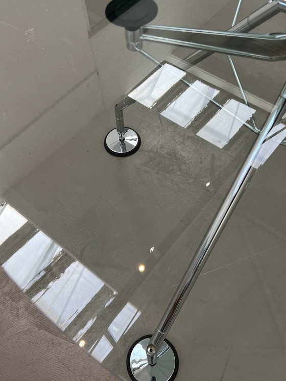 Image 1 of Tecno Nomos Norman Foster glass table