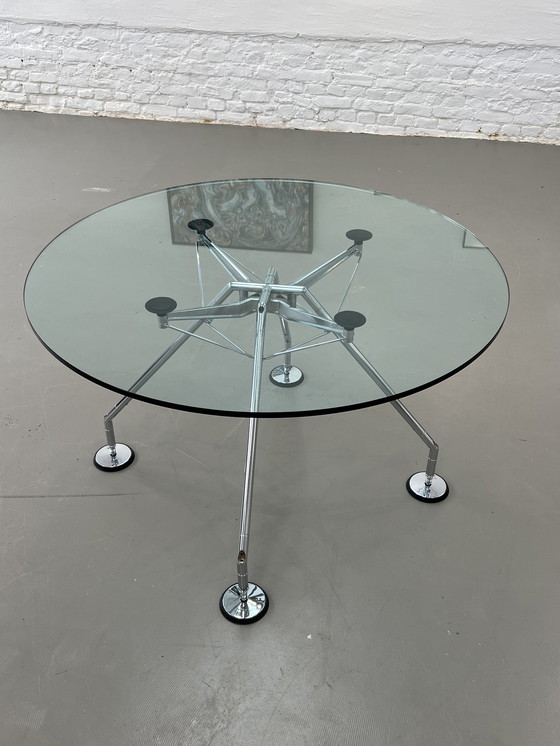 Image 1 of Tecno Nomos Norman Foster glass table