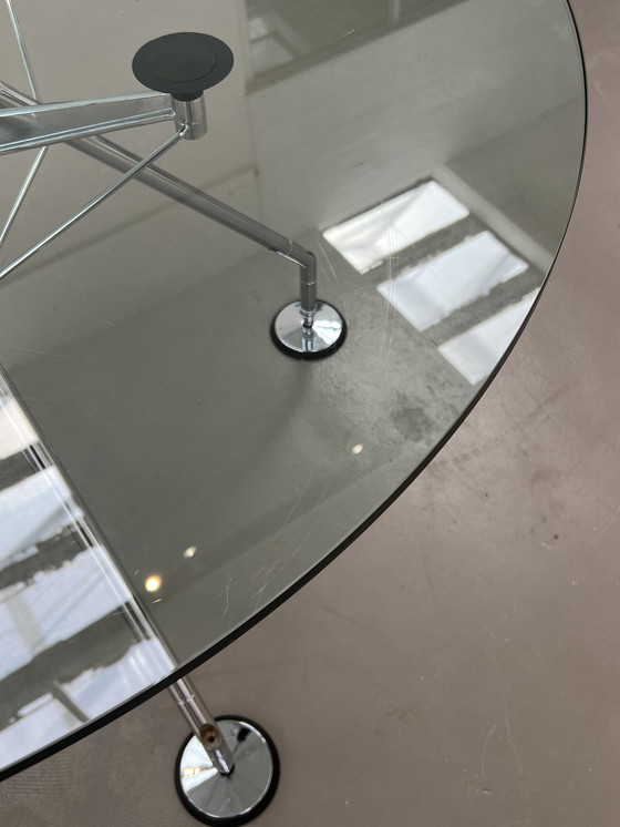 Image 1 of Tecno Nomos Norman Foster glass table