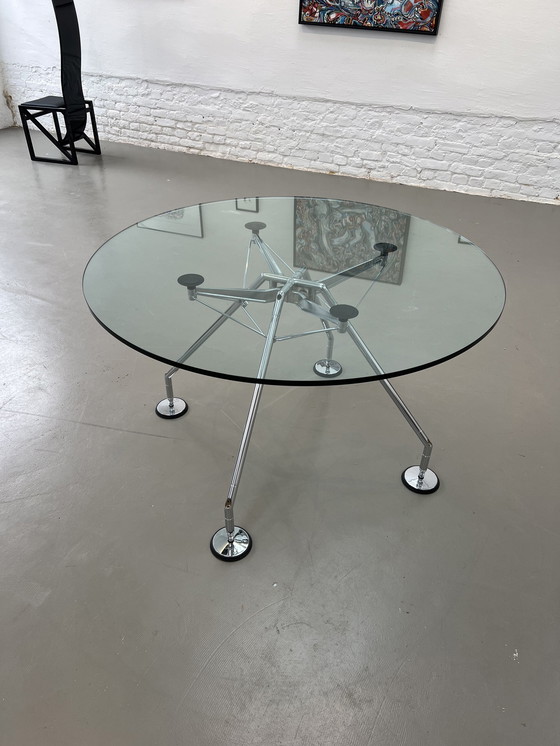 Image 1 of Tecno Nomos Norman Foster glass table