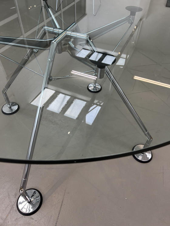 Image 1 of Tecno Nomos Norman Foster glass table