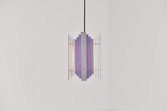 Image 1 of Elegant pendant designed by Thue Christensen for Nordisk Solar, Denmark 1960s. 