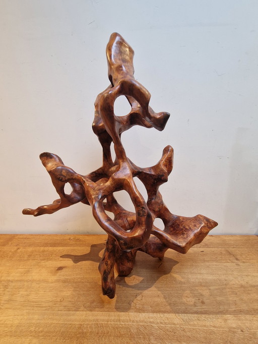 Tree of Life Sculpture from Thuya wood