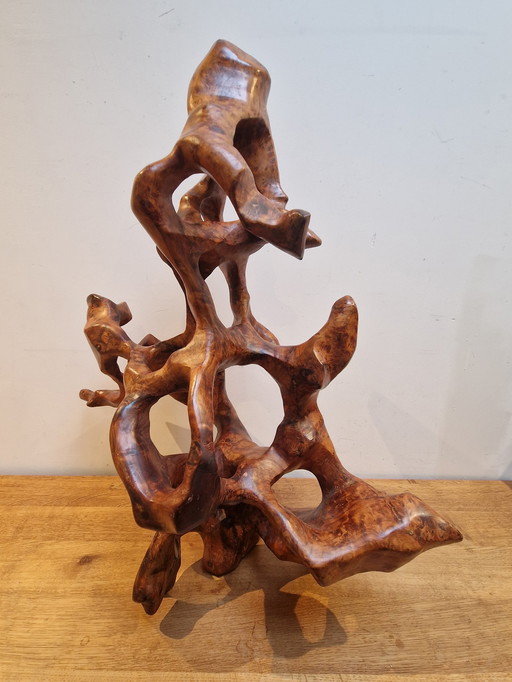 Tree of Life Sculpture from Thuya wood