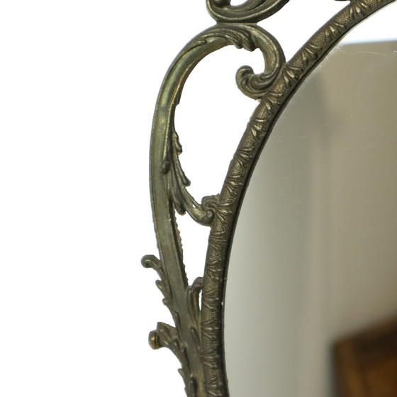 Image 1 of Italian Table Mirror Make Up Mirror