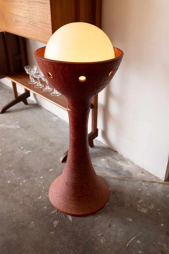 Image 1 of Doria Leuchten ceramic floor lamp