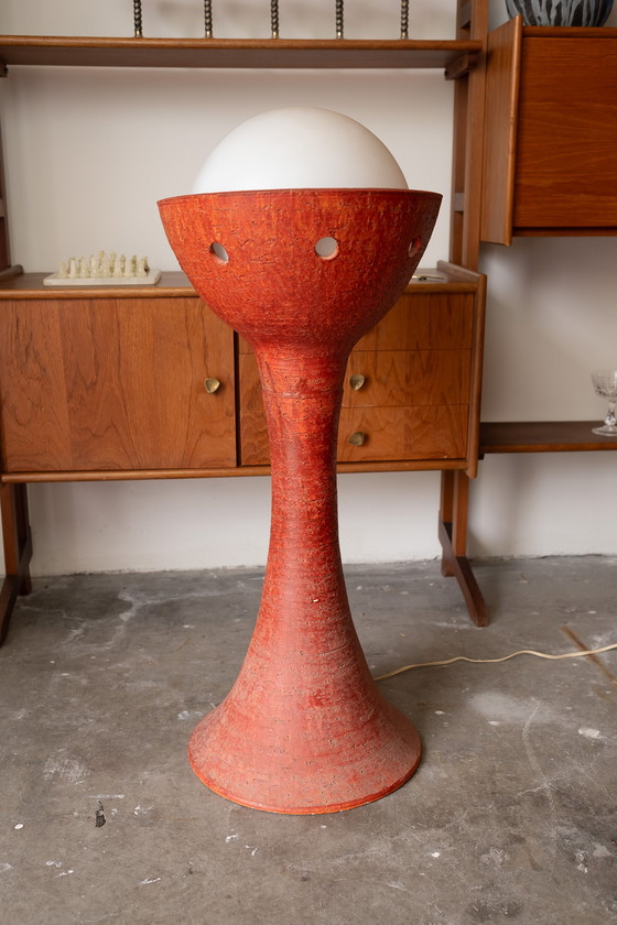 Image 1 of Doria Leuchten ceramic floor lamp