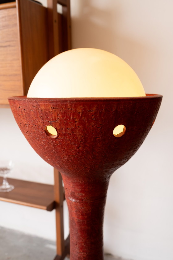 Image 1 of Doria Leuchten ceramic floor lamp