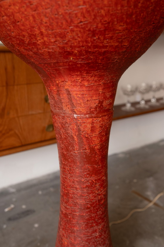 Image 1 of Doria Leuchten ceramic floor lamp