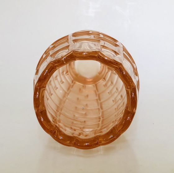 Image 1 of Art Deco vase pressed glass