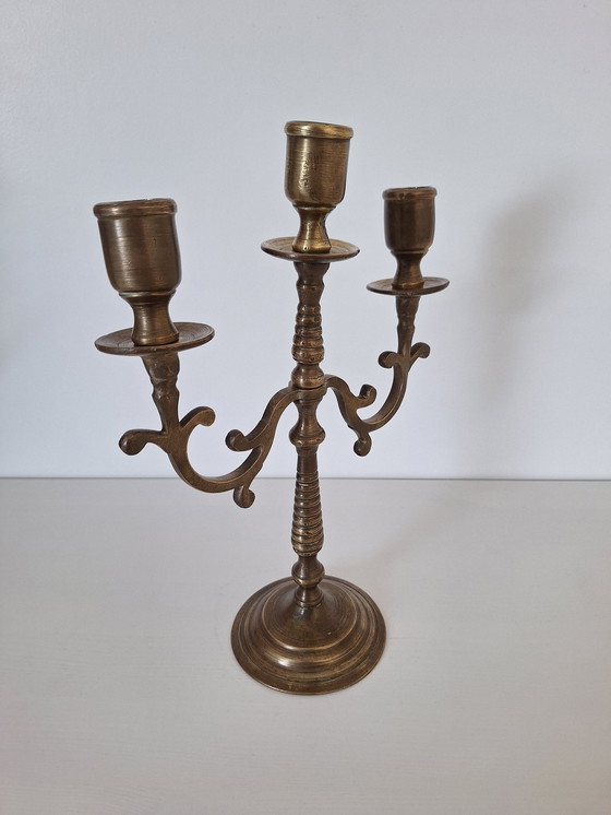 Image 1 of Brass Candlestick