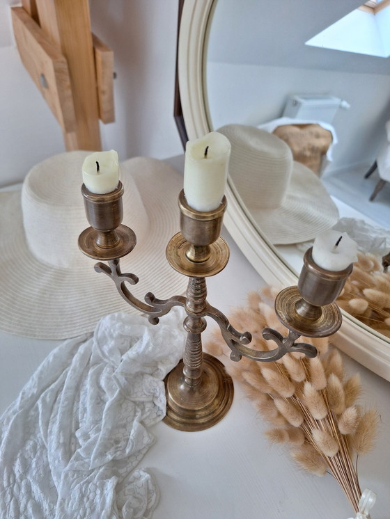 Image 1 of Brass Candlestick