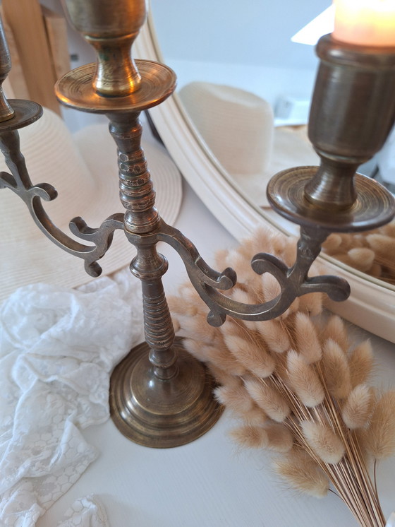 Image 1 of Brass Candlestick