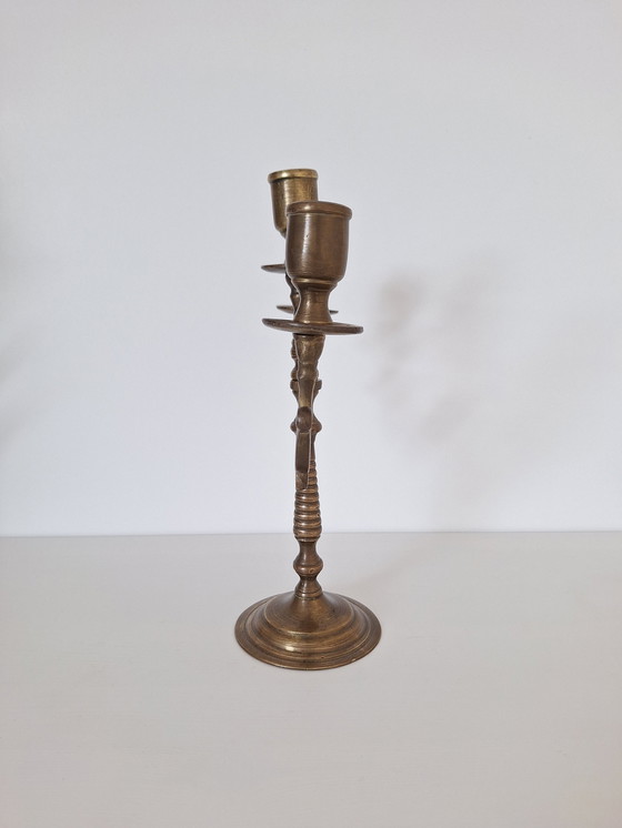 Image 1 of Brass Candlestick