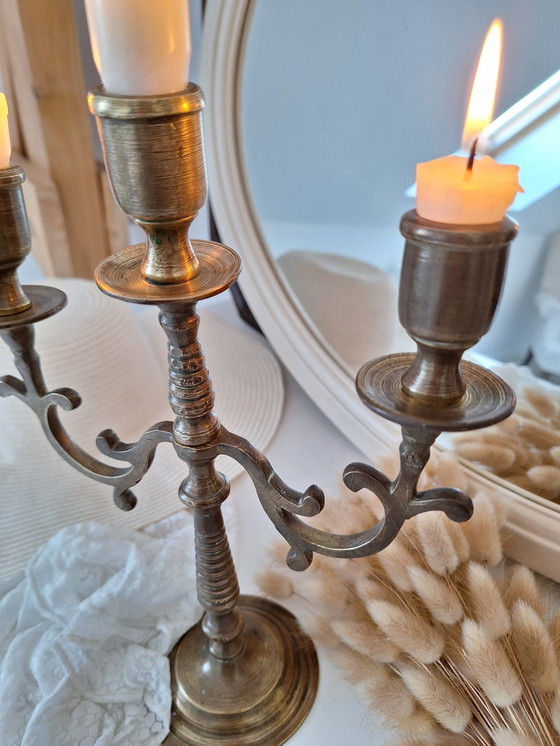 Image 1 of Brass Candlestick