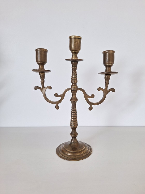 Image 1 of Brass Candlestick