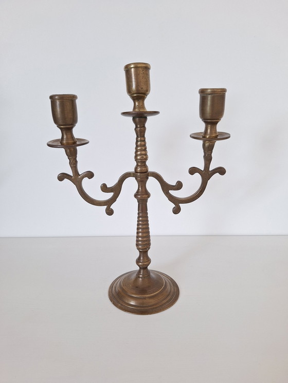 Image 1 of Brass Candlestick