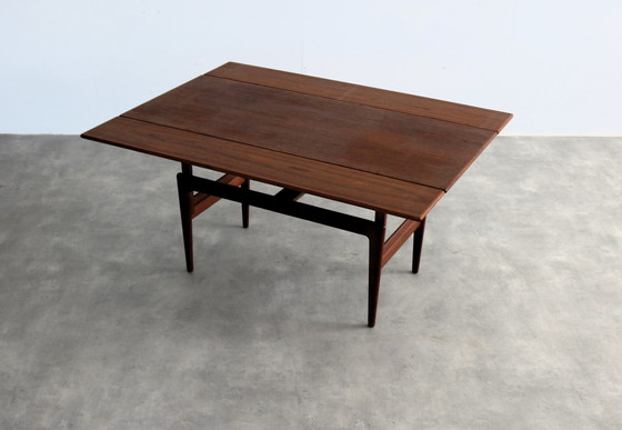 Image 1 of vintage "Elevator" coffee table and dining table in one by Kai Kristiansen