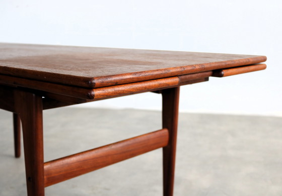 Image 1 of vintage "Elevator" coffee table and dining table in one by Kai Kristiansen
