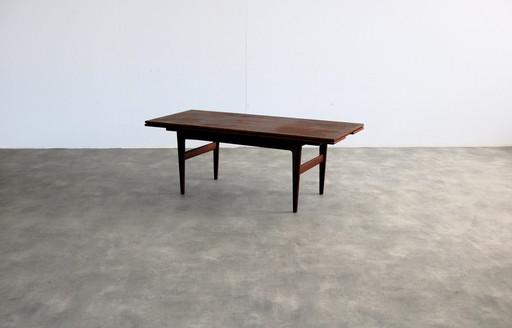 vintage "Elevator" coffee table and dining table in one by Kai Kristiansen