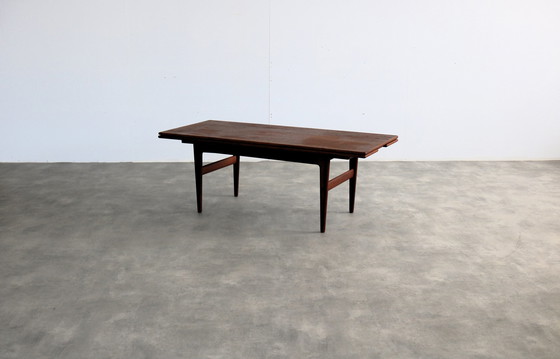 Image 1 of vintage "Elevator" coffee table and dining table in one by Kai Kristiansen
