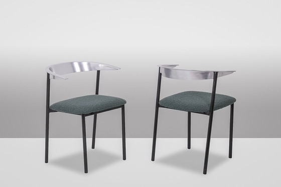 Image 1 of Bernal And Isern For Sellex. Series Of 6 Armchairs. Year 1988.