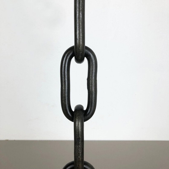 Image 1 of Vintage Brutalist metal candlestick, Austria 1960