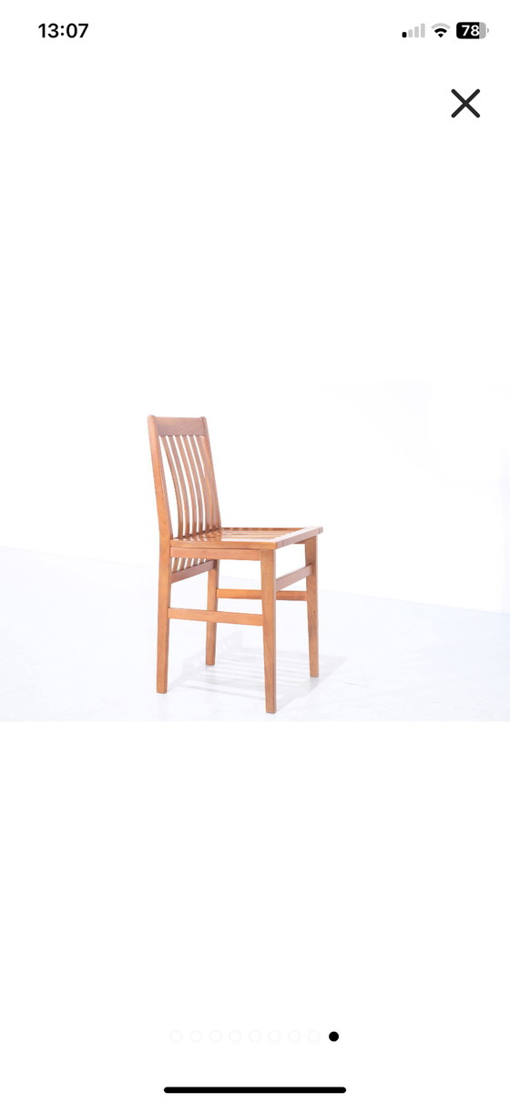 Image 1 of 2x Molteni Milano chair by Aldo Rossi