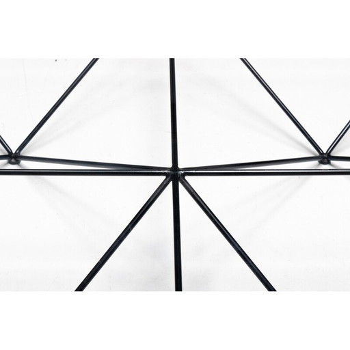 Vintage Alanda square coffee table by Paolo Piva for B and B Italia, 1980