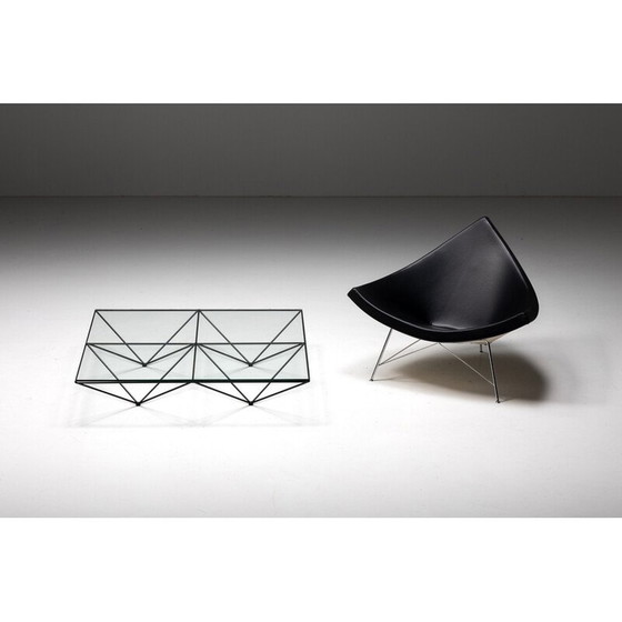 Image 1 of Vintage Alanda square coffee table by Paolo Piva for B and B Italia, 1980