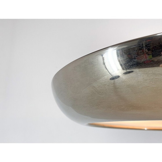 Image 1 of Vintage chrome pendant lamp by Josef Hůrka for Napako, Czechoslovakia 1930