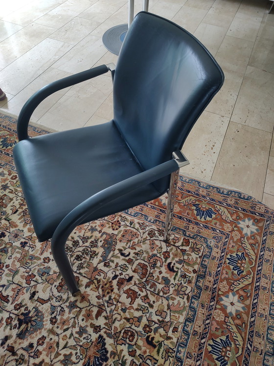 Image 1 of 4x Leolux Freyr Dining Chairs