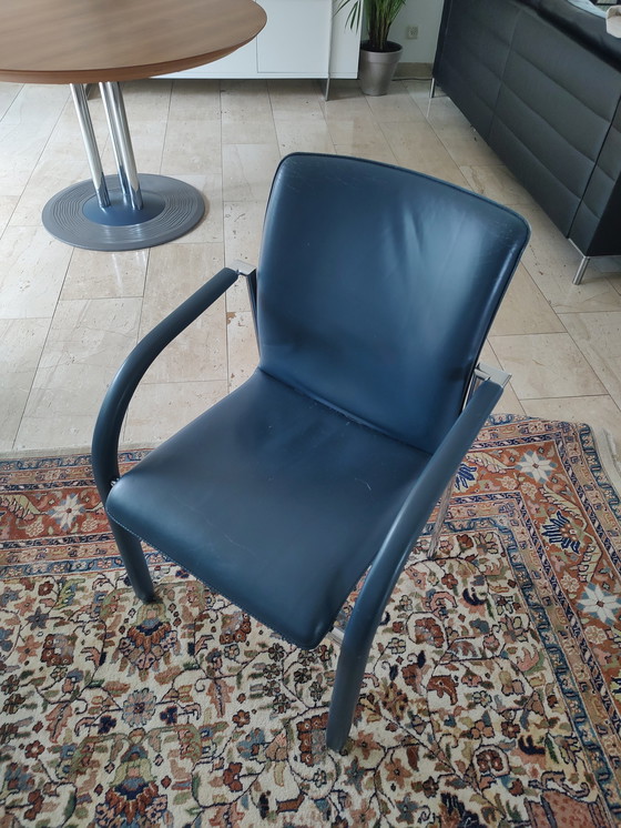 Image 1 of 4x Leolux Freyr Dining Chairs